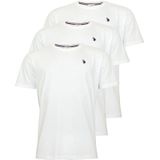 U.S. POLO ASSN. Shirt  zwart / wit