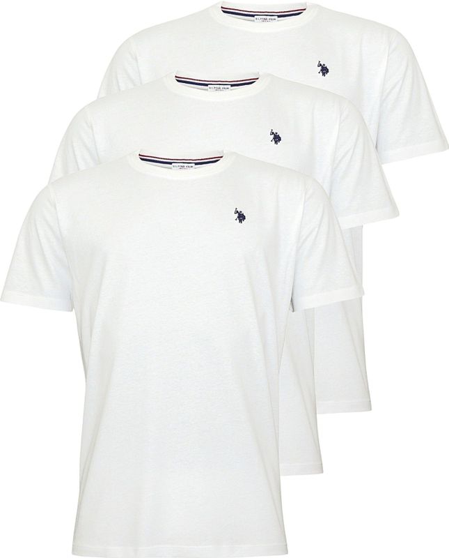 U.S. POLO ASSN. Shirt  zwart / wit