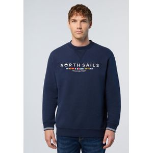 North Sails Sweatshirt With flag embroidery