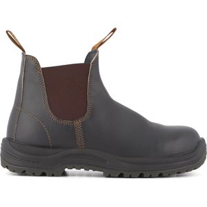 Blundstone #192 Chelsea-laars met bruine stalen neus