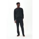 Matinique Bandplooibroek 'Hart Pant 73 '  zwart