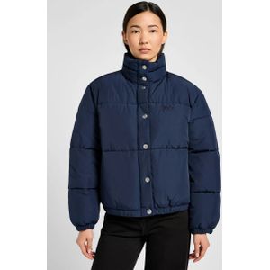 Lee - Relaxed short Puffer Jacket - Indigo