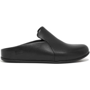 Fitflop Chrissie II Haus Leather Slippers In Black - Dames - Maat 40.5