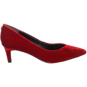 Guess - Pumps - Rood - Velvet - Puntneus - Synthetische Buitenkomst
