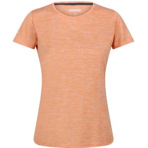 Dames-T-shirt Regatta Fingal Edition Wicking Jersey in Oranje