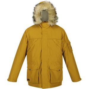 Regatta Heren Salinger II Kunstbont Geïsoleerd Parka (Mosterdzaad) - Maat M