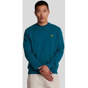 Lyle & Scott Heren Sweatshirt met ronde hals (Marine)