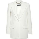 Philipp Plein - Stretch Cady Blazer - Wit - Dames