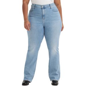 Levis Dames/Dames 725 High Rise Plus Bootcut Jeans (Lichtblauw)