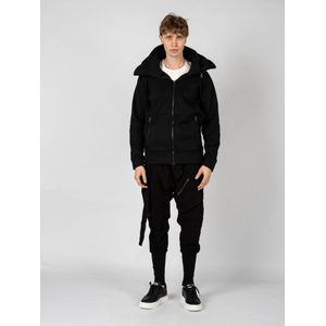 La Haine Inside Us - Sweatshirt - Zwart - Oversized met Verborgen Capuchon