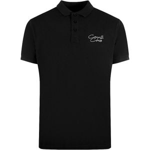 Cavalli-klasse - Poloshirt - Zwart - 100% Katoen - Korte Mouwen