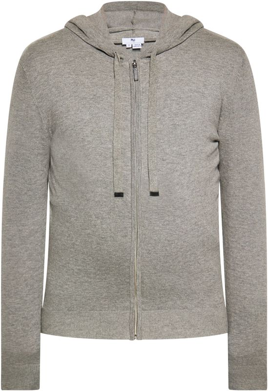 Mo - Jas met Capuchon - Grijs Melange - Heren