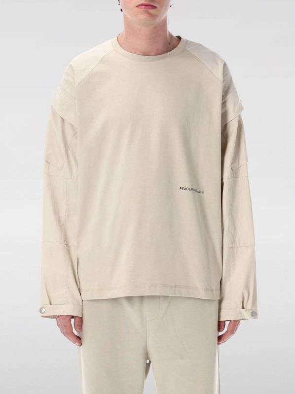 Laag Mouwen Zak Sweatshirt