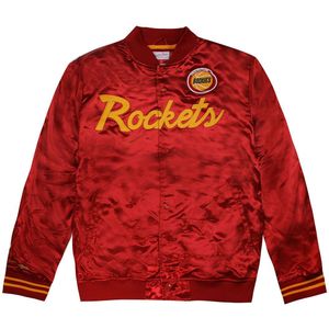 Mitchell & Ness - Houston Rockets - Bomberjack - Rood