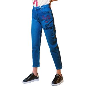 Love Moschino Dames jeans en broek van blauw katoen