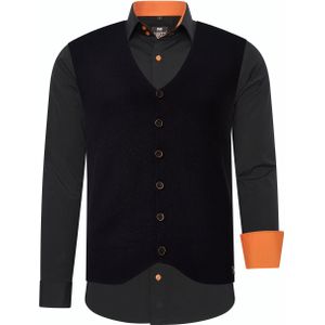 Shirt met vest set van 2