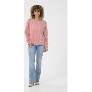 Cream - Valerie - Blouse - Oudroze - Lange Mouw - Normale Pasvorm