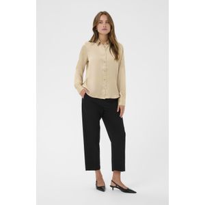 Shirt met lange mouwen KAamara Shirt met lange mouwen Regular fit beige