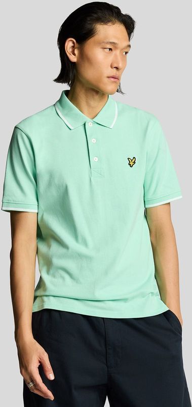 Lyle & Scott - Polo Shirt - Blauw - Katoen en Elastaan - Regular Fit
