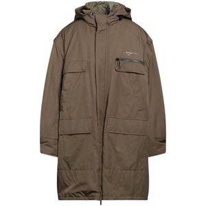 Off-White Reversible Coverall Military Green Jacket - Maat L