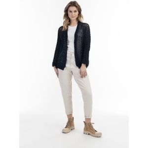 Dreimaster Gebreid vest Dames marine