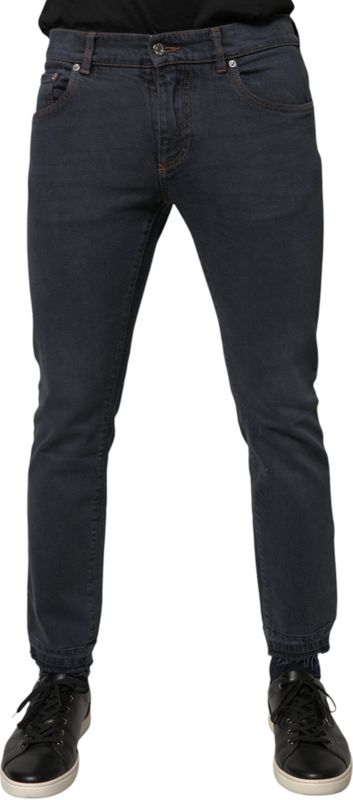 Dolce & Gabbana - Skinny Jeans - Donkergrijs - Denim