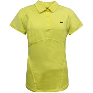 Nike - Active - Polo - Geel - Dames