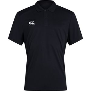 Canterbury Heren Club Dry Poloshirt (Zwart)