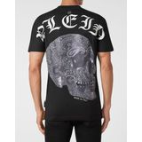 Philipp Plein, Heren, Tops, Zwart, Maat: XL Katoen,