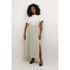 KAFFE - CURVE - A-lijn Rok - Pastelgroen - 7/8 Lengte