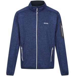 Regatta Heren Newhill Marl Full Zip Fleecejack (Marine)