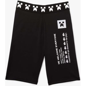 Lacoste - Live x Minecraft - Fietsshort - Zwart - Dames