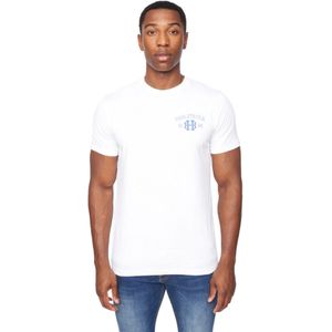 Henleys Heren Edgeton T-Shirt (Optisch Wit)