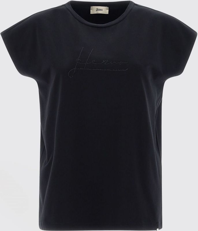 Herno Signature Geborduurd T-shirt