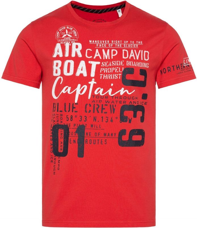 Camp David - T-shirt - Overhemd - Lange Mouwen