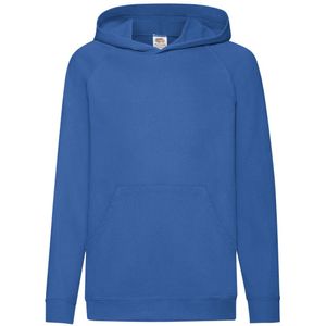 Fruit Of The Loom - Lichtgewicht Sweatshirt - Royaal Blauw - Unisex Hoodie
