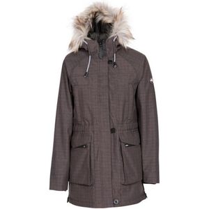 Trespass Vrouwen/dames Bijschrift Waterdicht Parka (Donkergrijs)