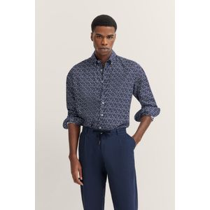 Bugatti - Oxford Overhemd - Met Button-Down Kraag - Stijlvol - Heren