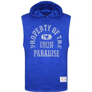 Under Armour - Project Rock - Mouwloze Hoodie - Blauw
