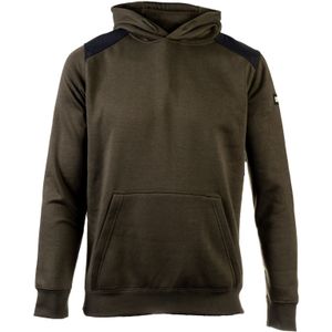 Caterpillar Essentials Polyester Heren Mosgroene Hoodie
