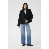 Kaffe - Tussenmantel 'Julia' - Zwart - Klassieke Mantel