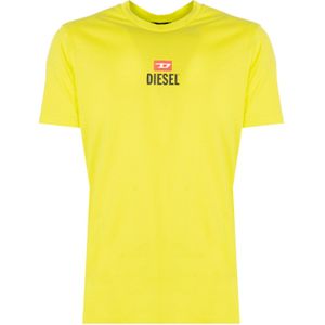 Diesel - T-Just - T-shirt - Geel