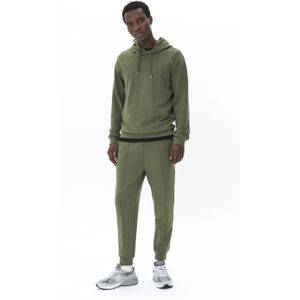 Broek Relaxed fit green