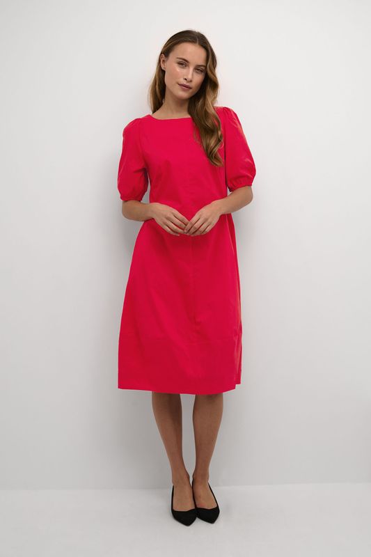 CULTURE - Jurk - Cranberry - Antoinett