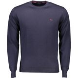 Heren Trui met Ronde Hals Marineblauw