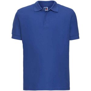 Russell Heren Ultimate Piqué Katoen Poloshirt (Helder Koningsblauw)