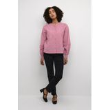 Kaffe - Blouse 'Enya' - Oudroze - Wijde Blouse - Lange Mouw
