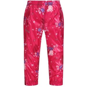 Regatta Childrens/Kids Pack It Floral Peppa Pig Waterdichte Overbroek (Roze Fusie)
