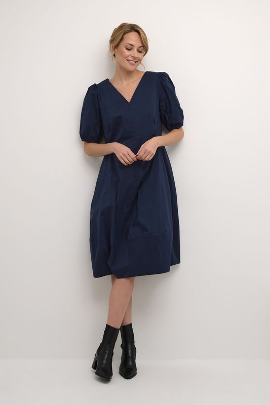 CULTURE Damesjurk - Antoinett - Relaxte Pasvorm - Onder de Knie