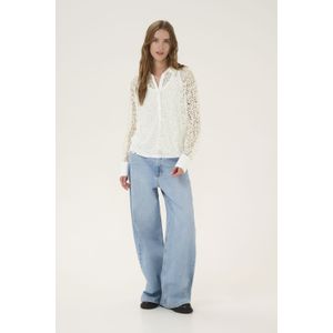 Overhemd met lang mouwen Loose fit white